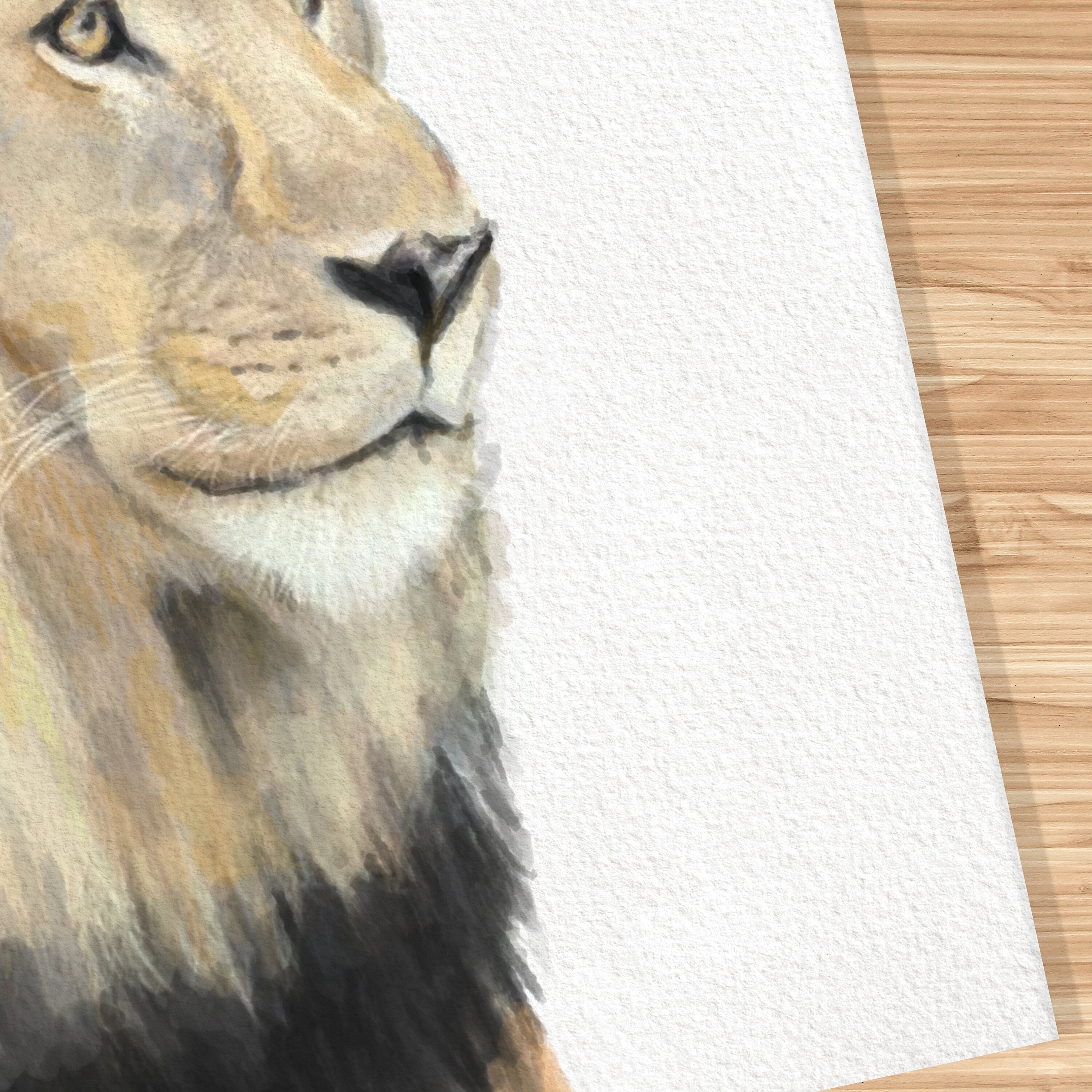 Lion Art Print