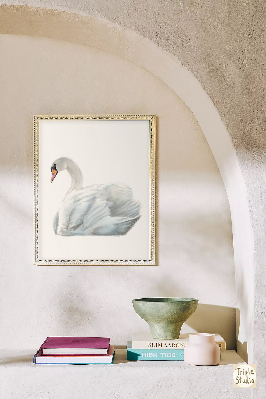 Swan Art Print