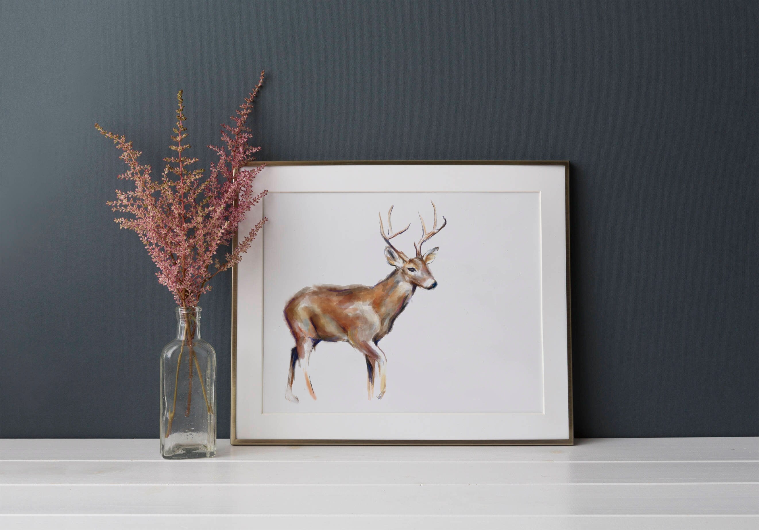 Deer Art Print