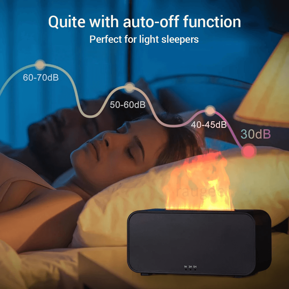 Mini Flame Aroma Diffuser & Humidifier