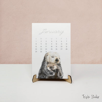 2026 Desk Calendar: Baby &amp; Mommy