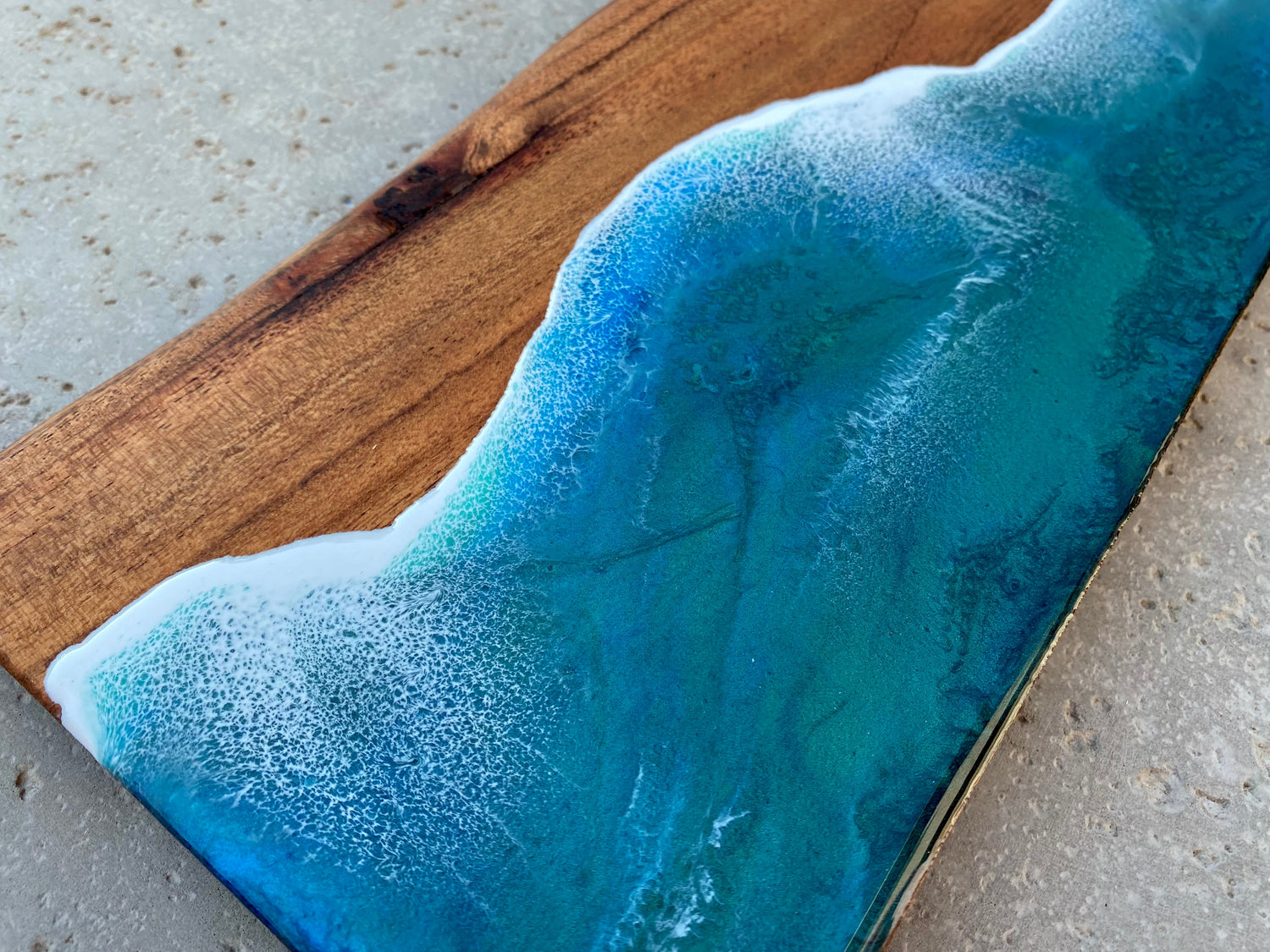 Rustic Wood Serving Board