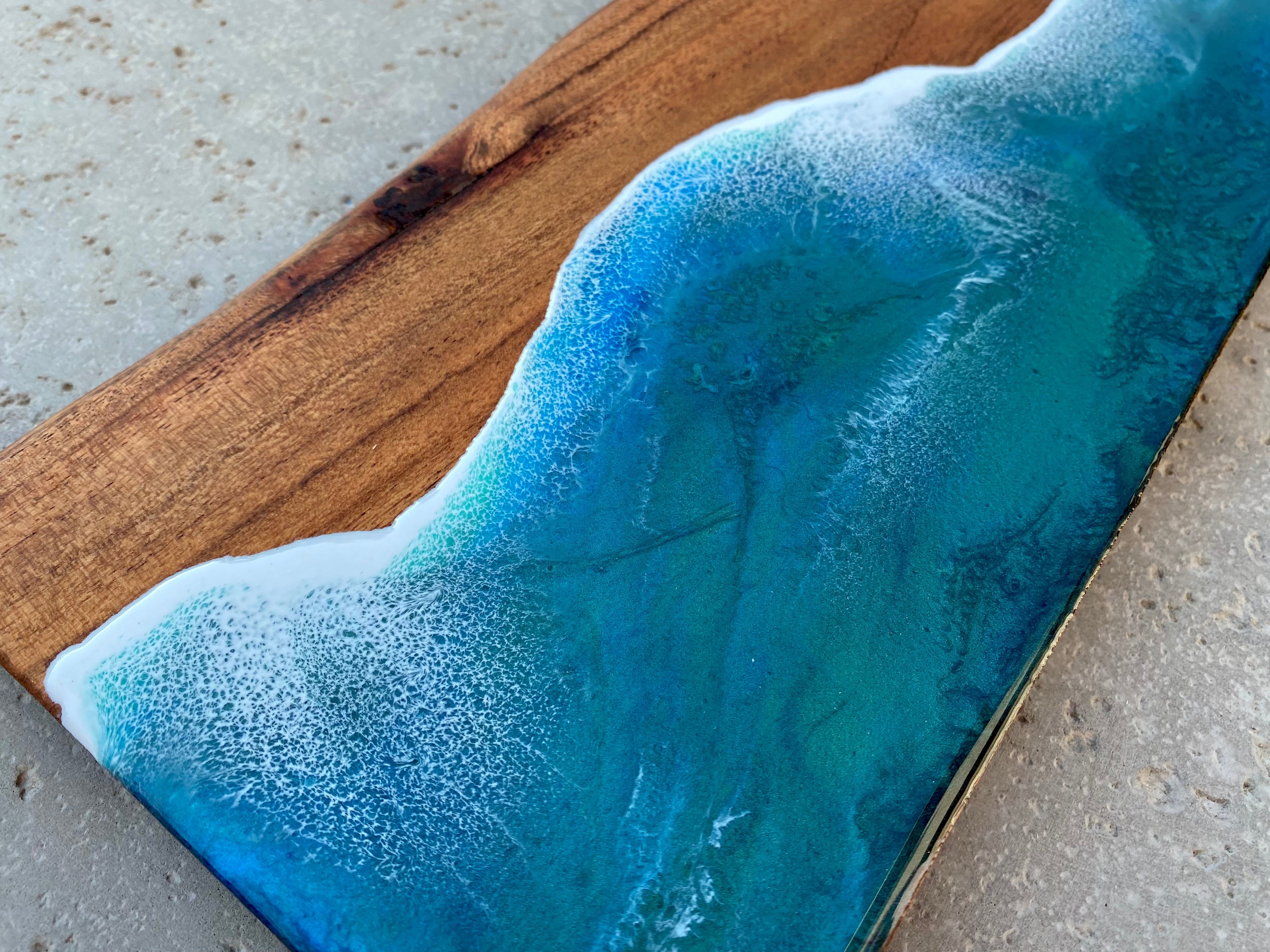 Rustic Wood Serving Board