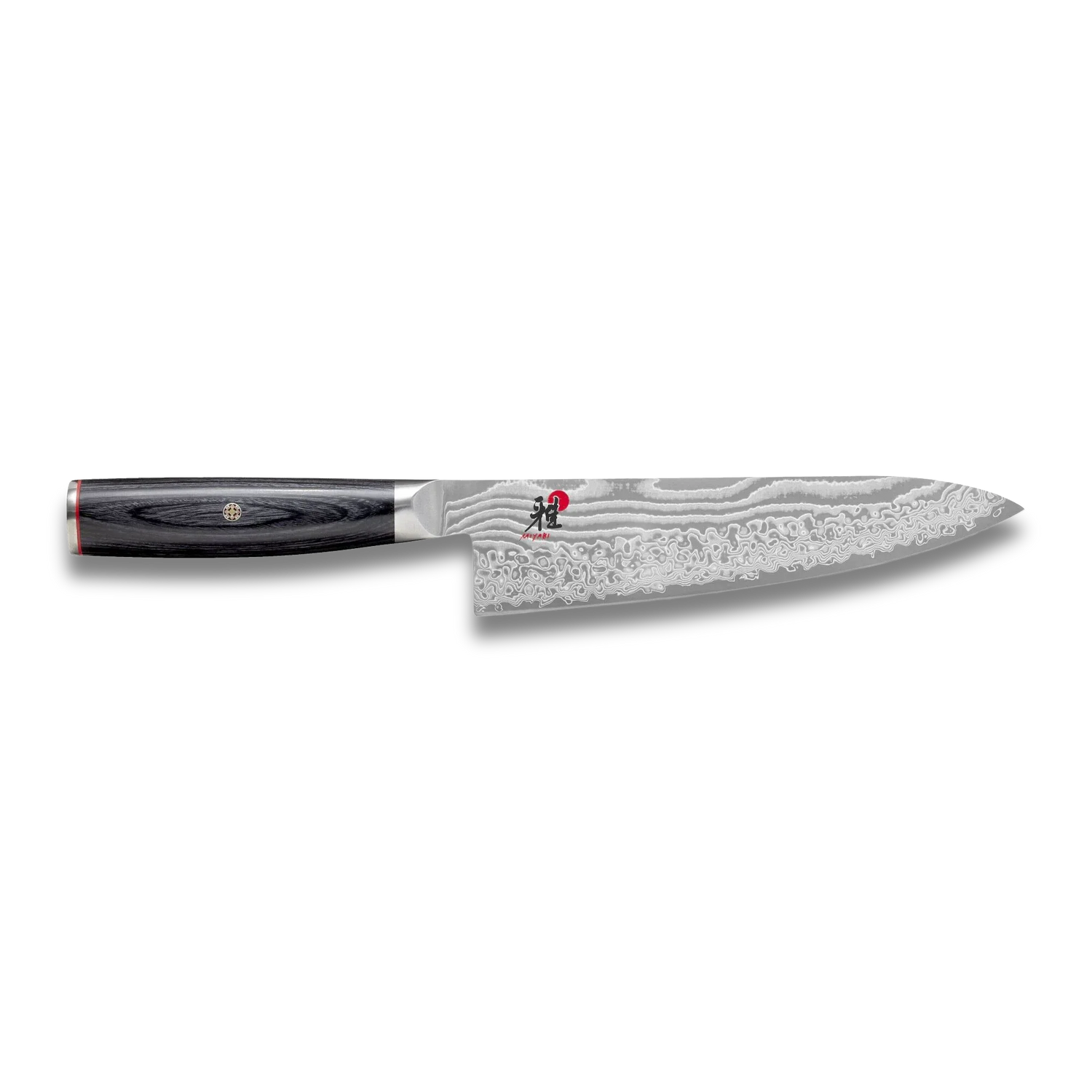 Miyabi Kaizen II 5000FCD 8″ Gyutoh Chef’s Knife – Damascus Steel, Ice-Hardened FC61 Core