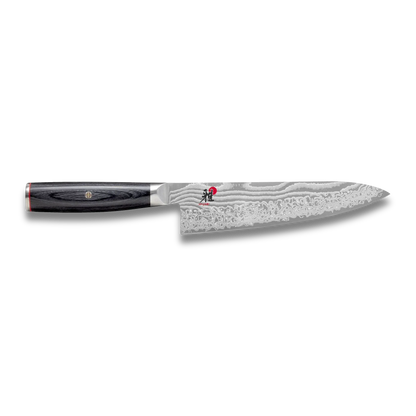 Miyabi Kaizen II 5000FCD 8″ Gyutoh Chef’s Knife – Damascus Steel, Ice-Hardened FC61 Core