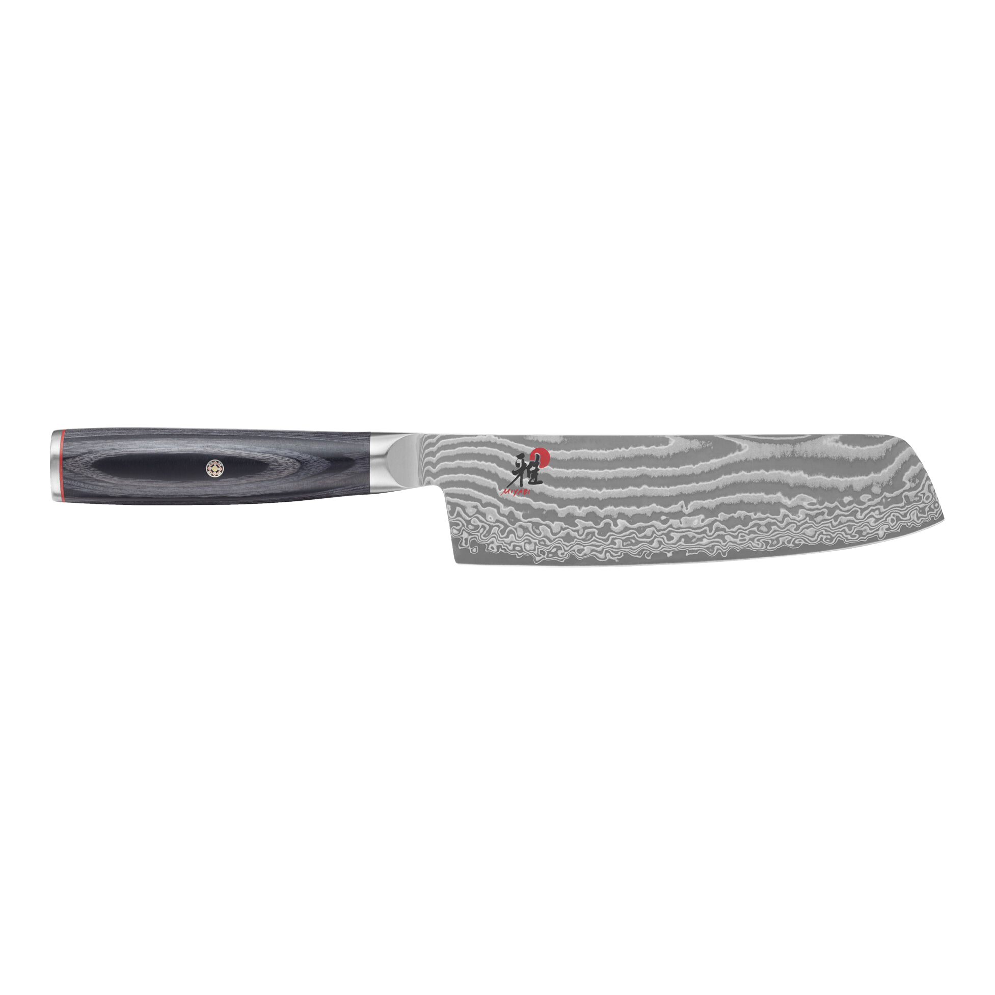 Miyabi Kaizen II 5000FCD 6.5″ Nakiri – FC61 Core, 48‑Layer Damascus Steel