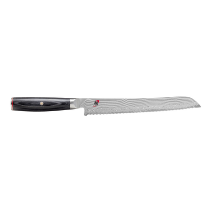 Miyabi Kaizen II 5000FCD 9.5″ Bread Knife – FC61 Core, 48‑Layer Damascus Steel