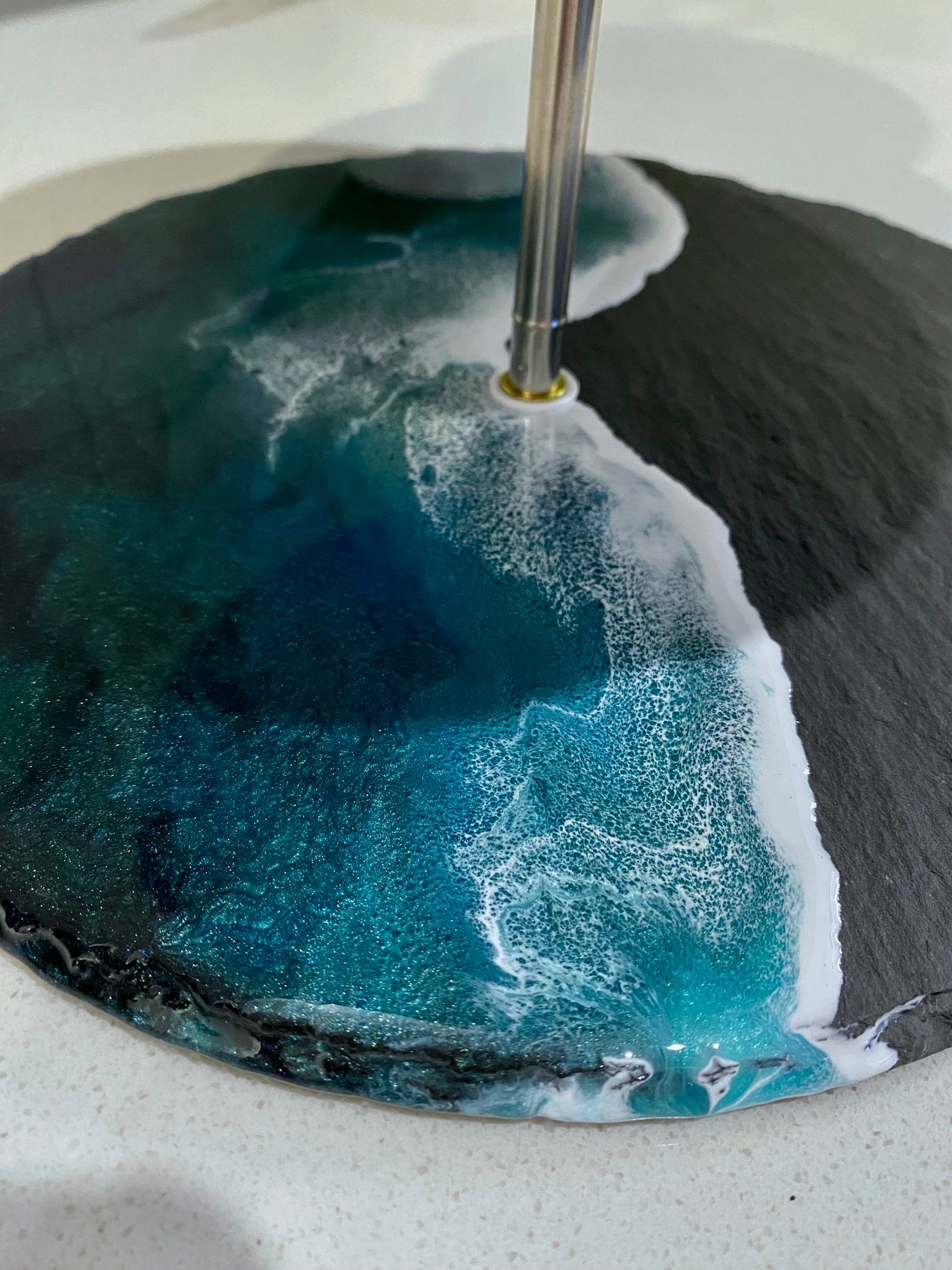 Slate Tiered Serving Platter