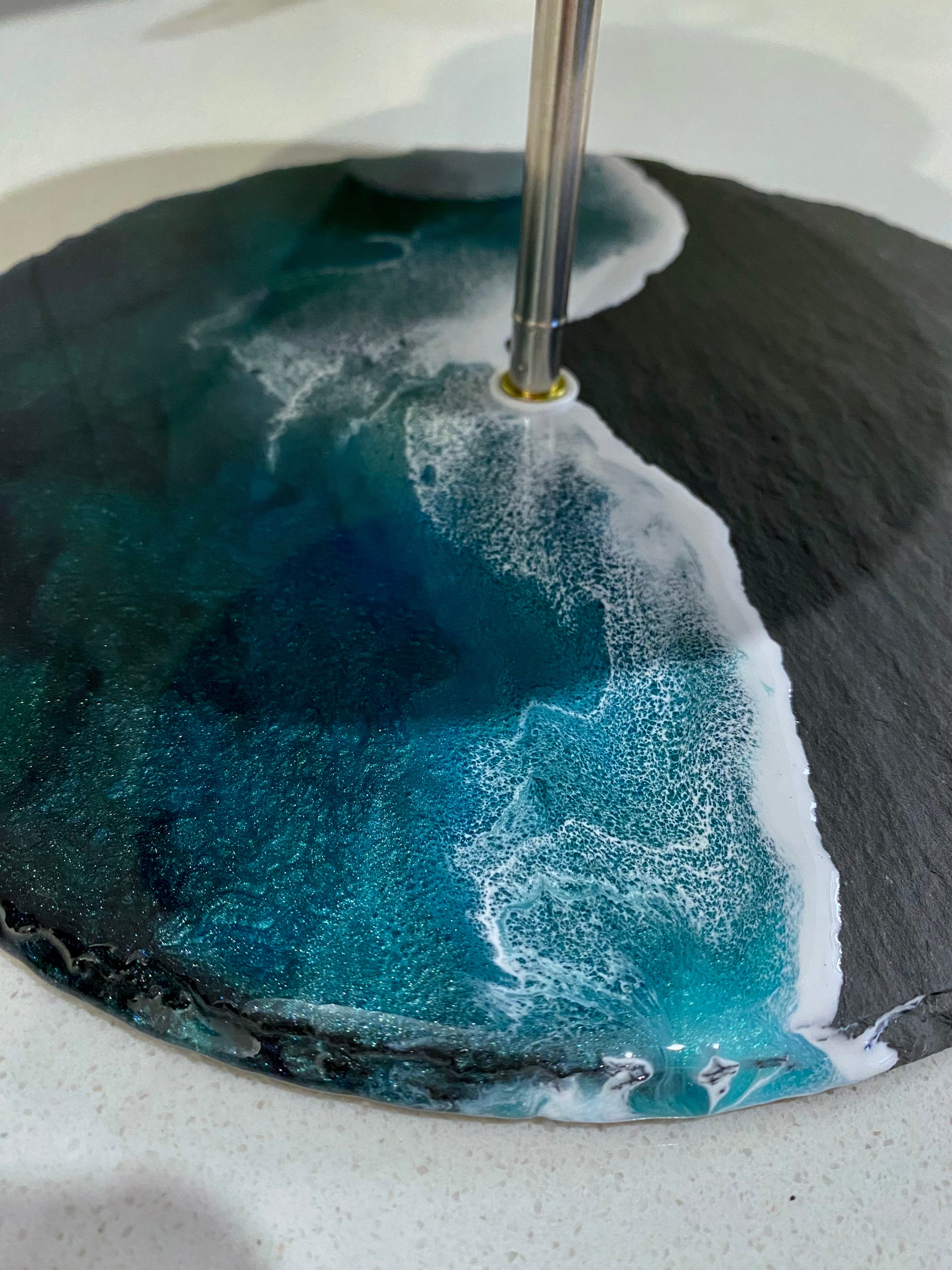 Slate Tiered Serving Platter