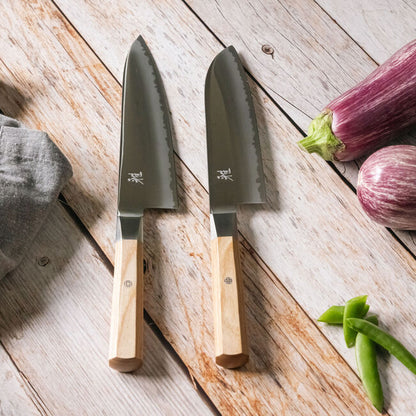 MIYABI 4000 FCV2 KOYA 8-Inch Gyutoh Knife – Beige Handle