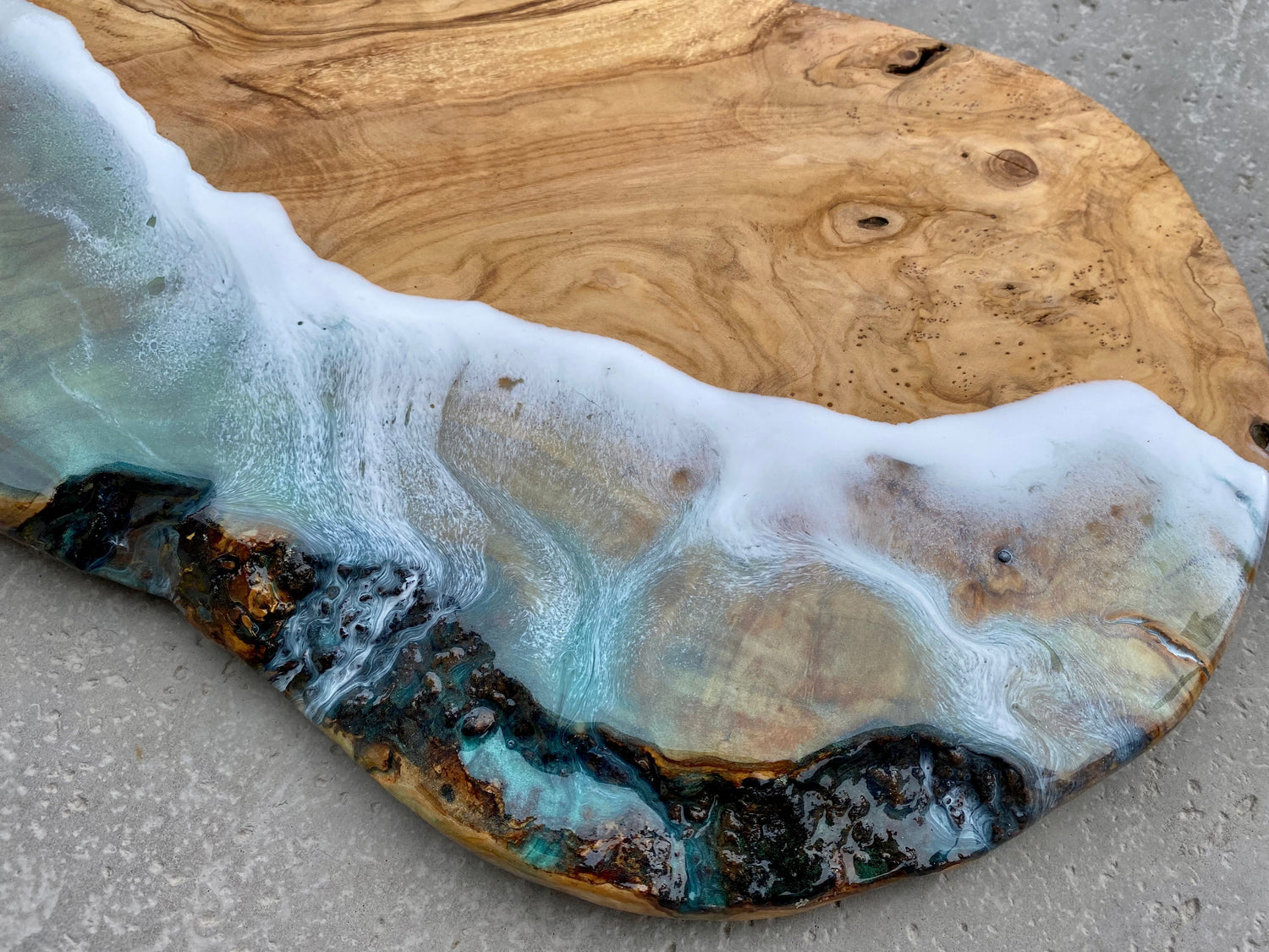 Olive Wood Charcuterie Board