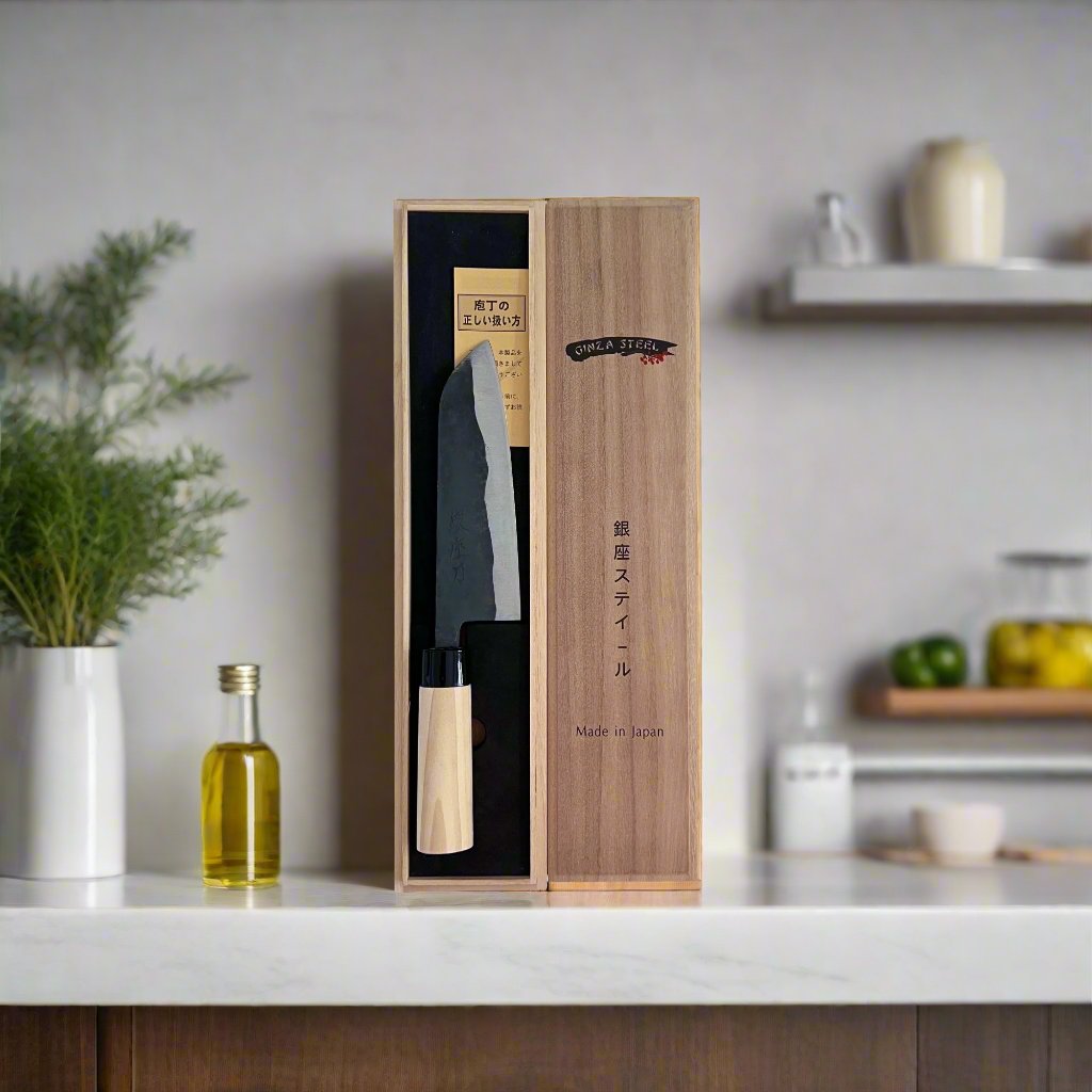 Aogami 165 | Santoku Knife 165mm Blue