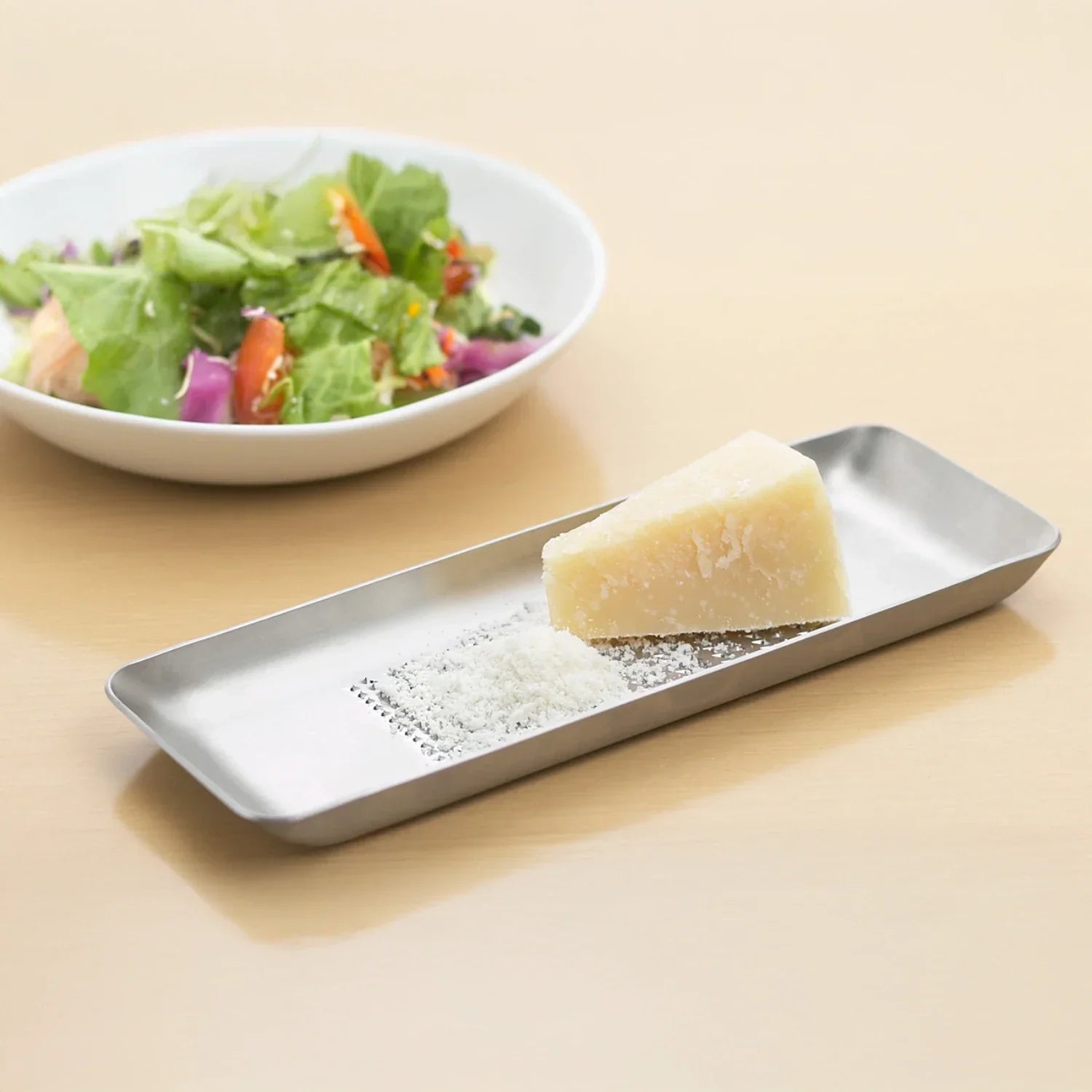 Eatoco Oros L Large Grater – Tray Zester &amp; Condiment Grater - Made in Japan