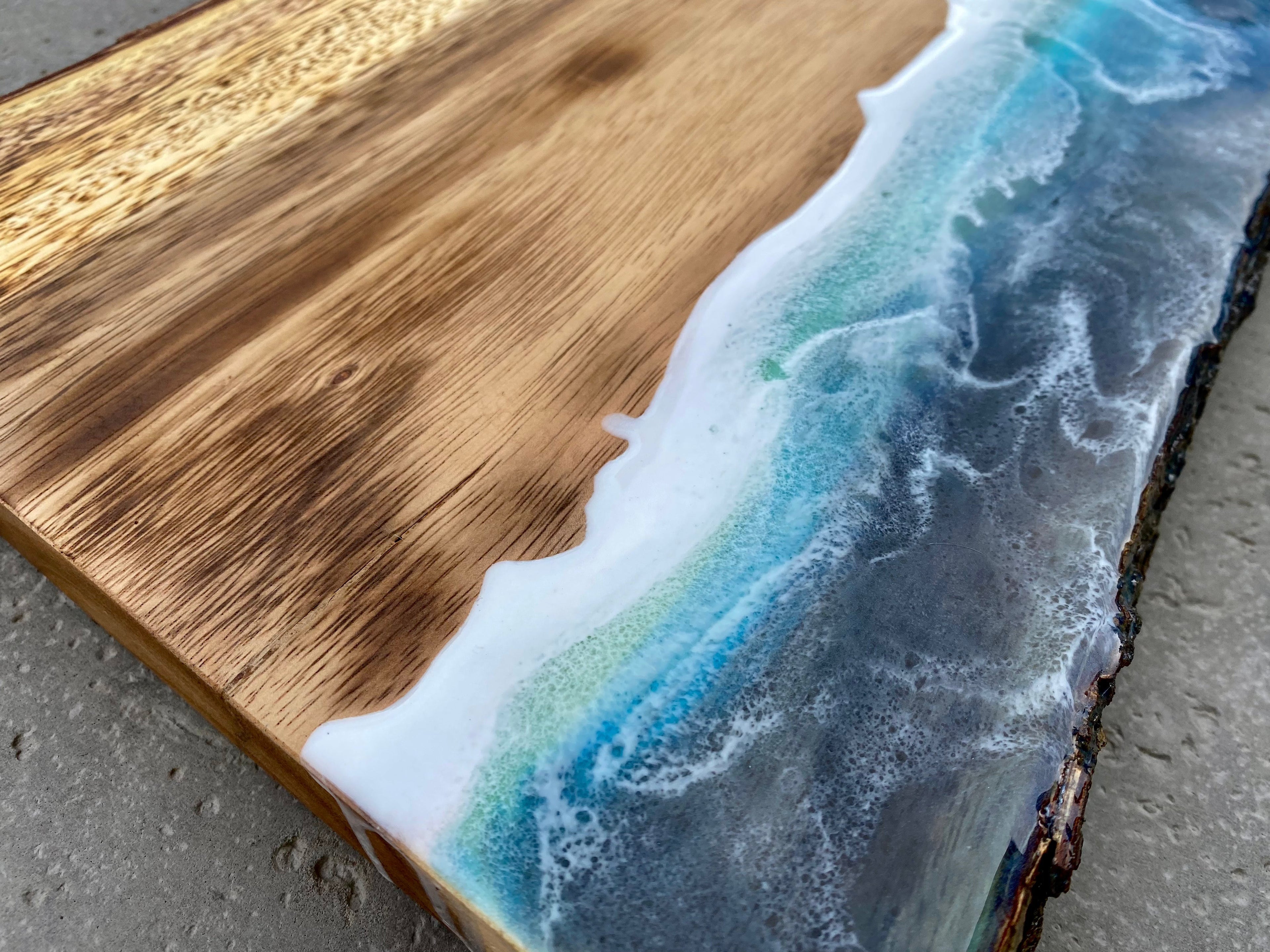 Live Edge Charcuterie Board