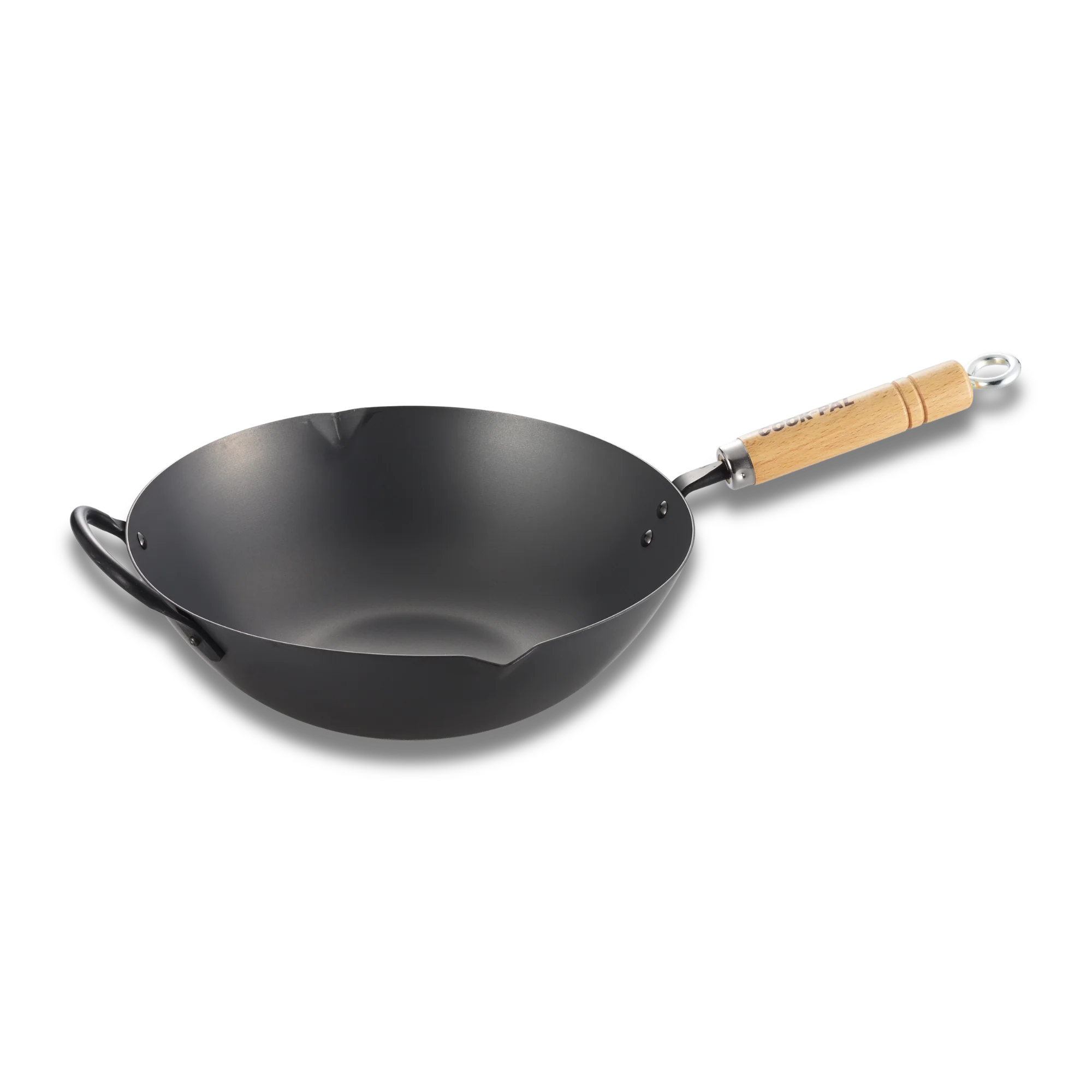 Yoshikawa Japan |  Carbon Steel Wok 36cm - Made in Japan