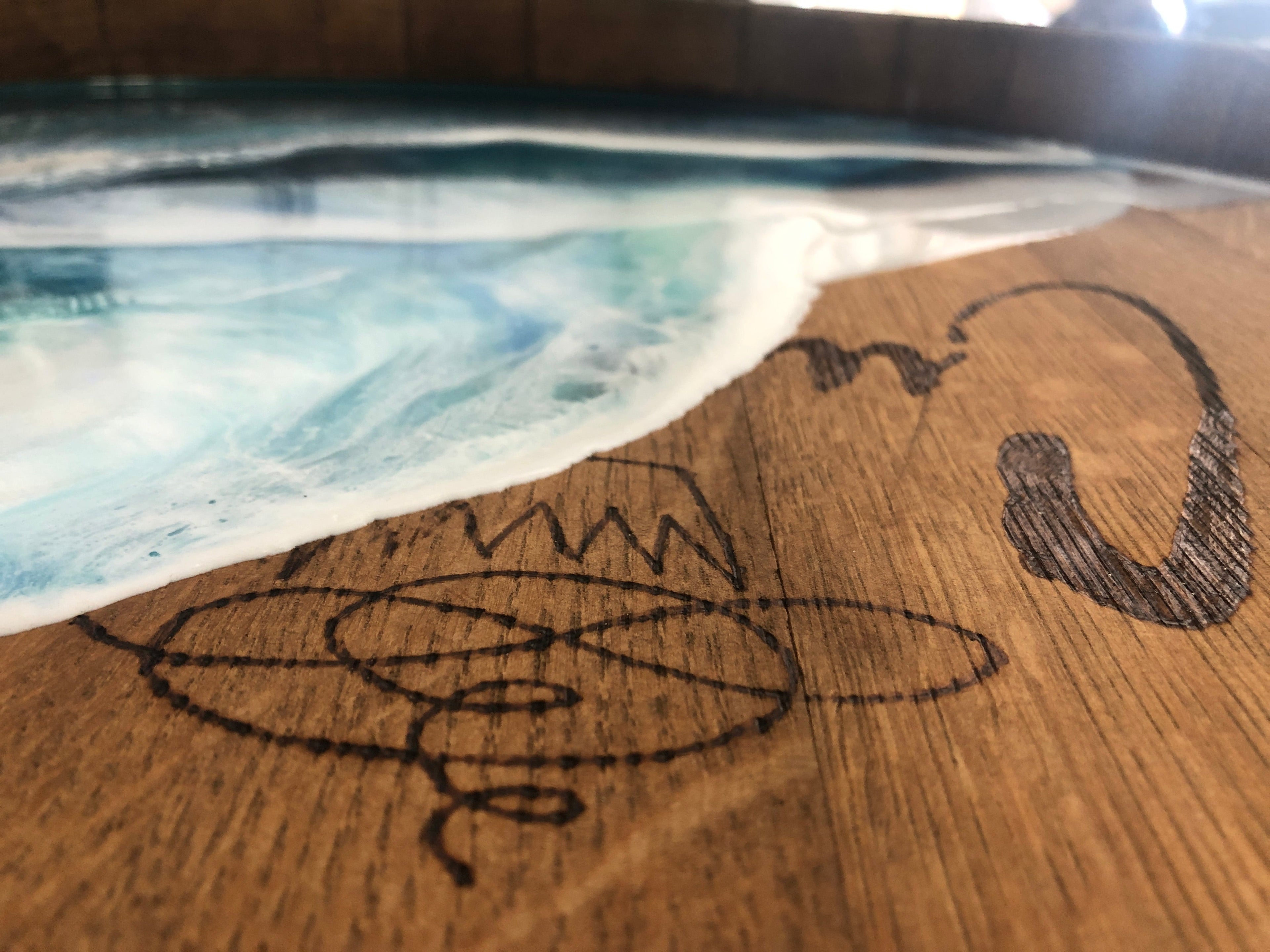 Wine Barrel Ocean Waves