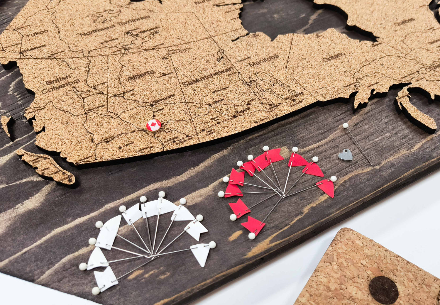 Canada Travel Map | 24 x 14