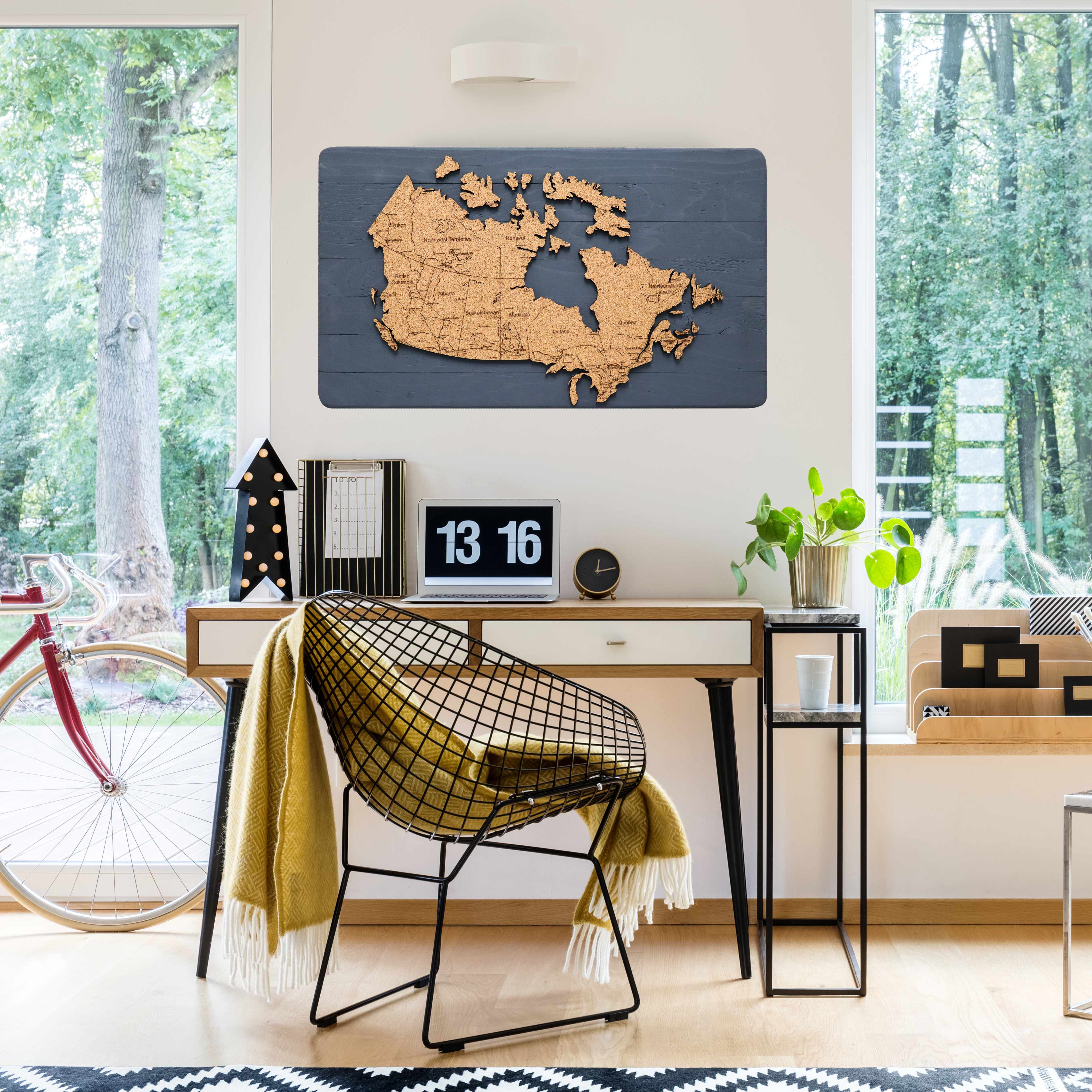 Canada Travel Map | 24 x 14