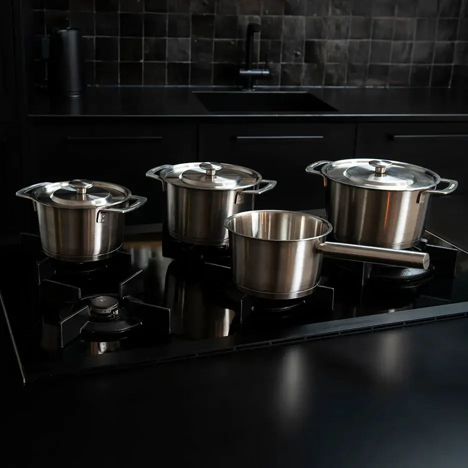 COMBEKK | STAINLESS STEEL COOKWARE SET 4PCS