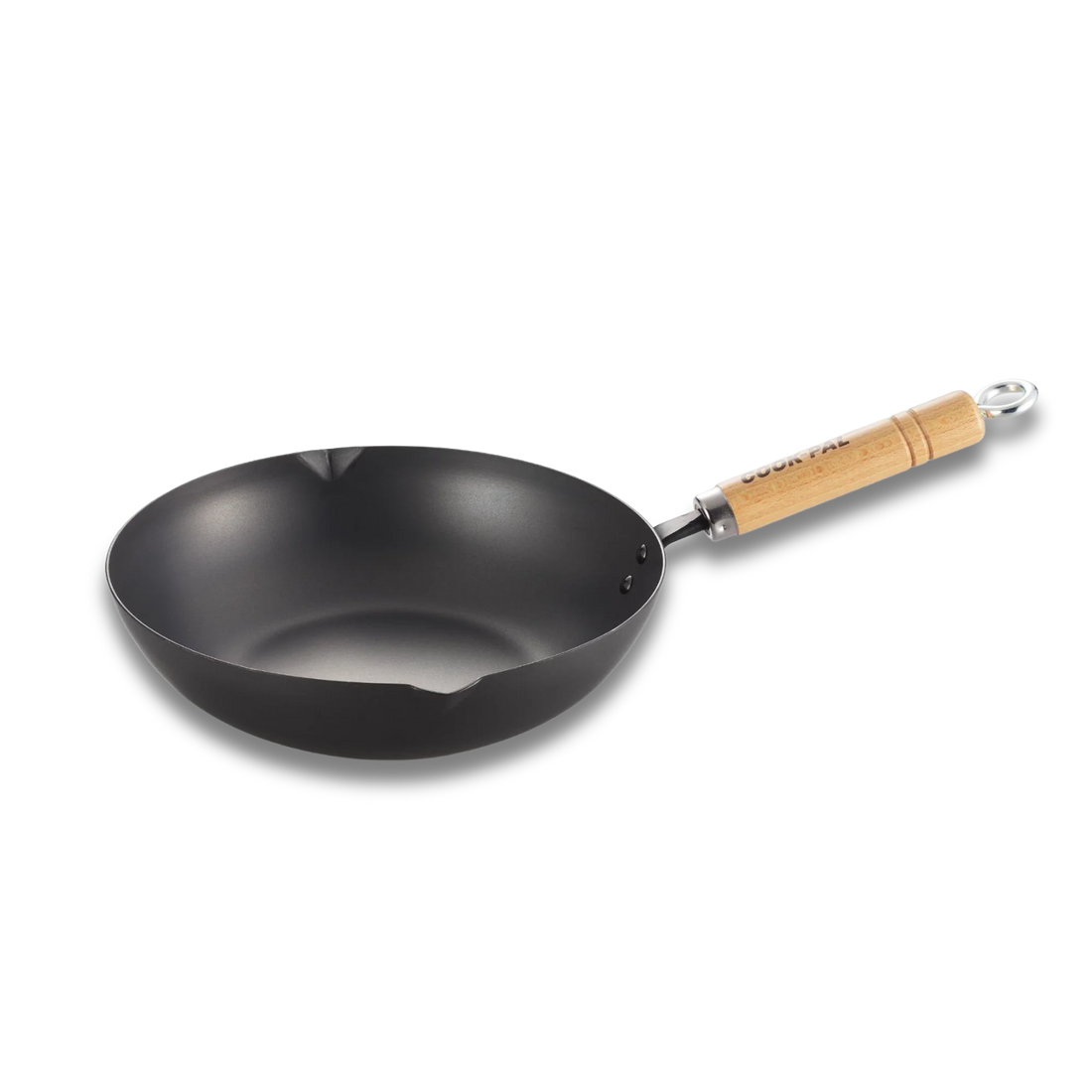 Yoshikawa Cook-Pal Ren Japanese Deep Fry Pan 28cm Carbon Steel | Made in Japan