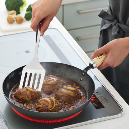 Yoshikawa Cook-Pal Ren Japanese Deep Fry Pan 24cm | Made in Japan