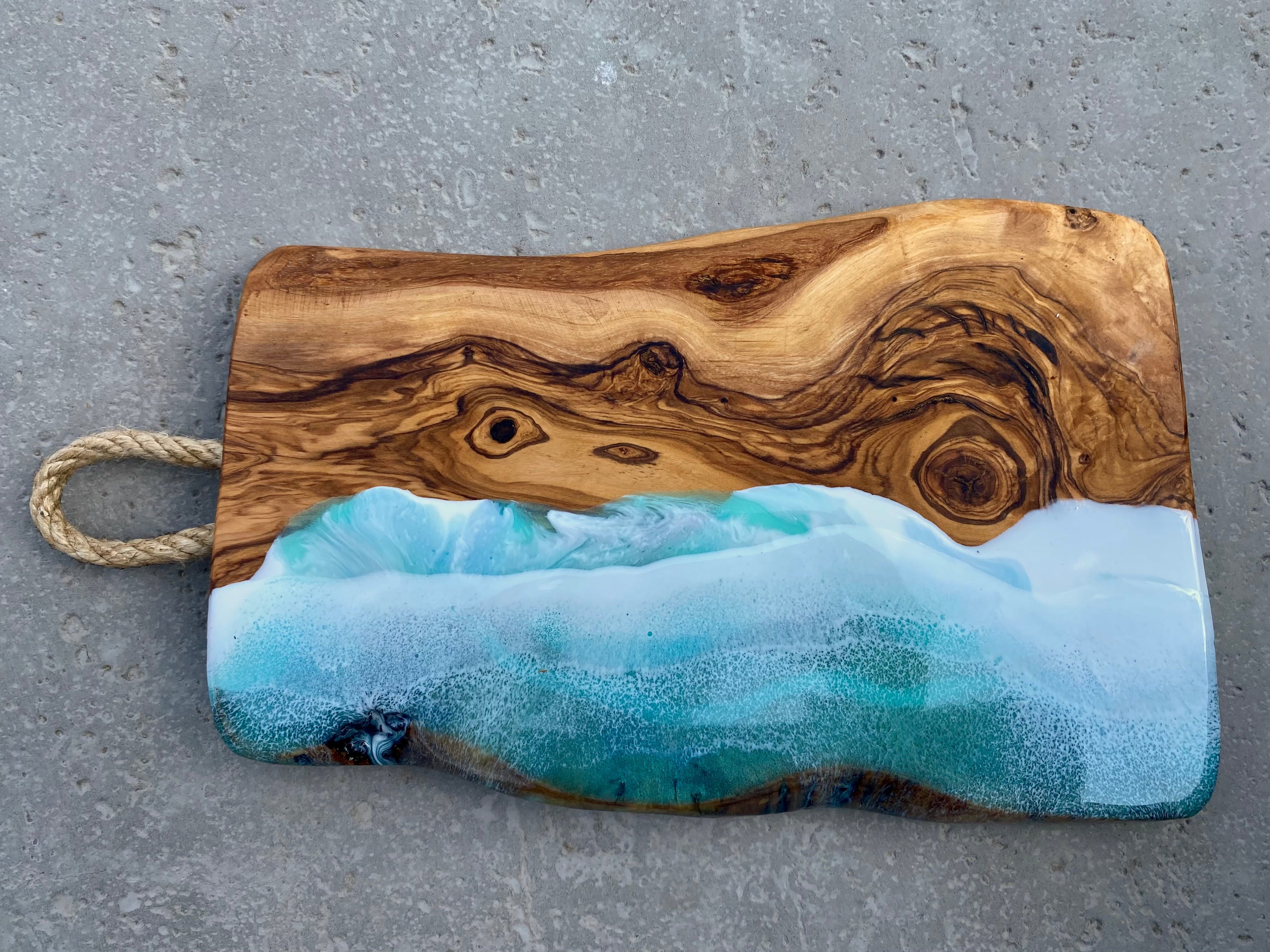 Olive Wood Charcuterie Board