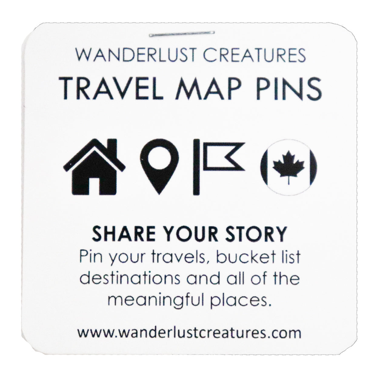 Map Pin Sets | Flags | 25 Units