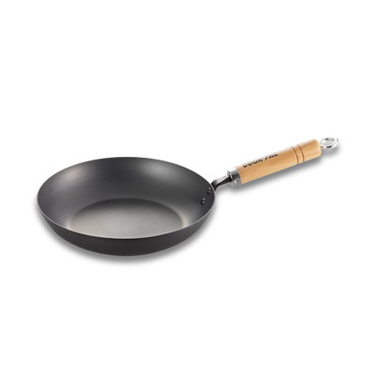 Yoshikawa Cook-Pal Ren Japanese Carbon Steel Frying Pan 28cm | Made in Japan