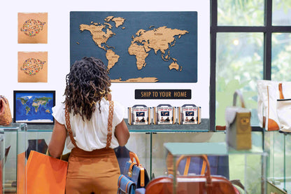 Gift Bundle | Large Map | Direct Shipping To Customer