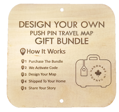 Gift Bundle | Large Map | Direct Shipping To Customer