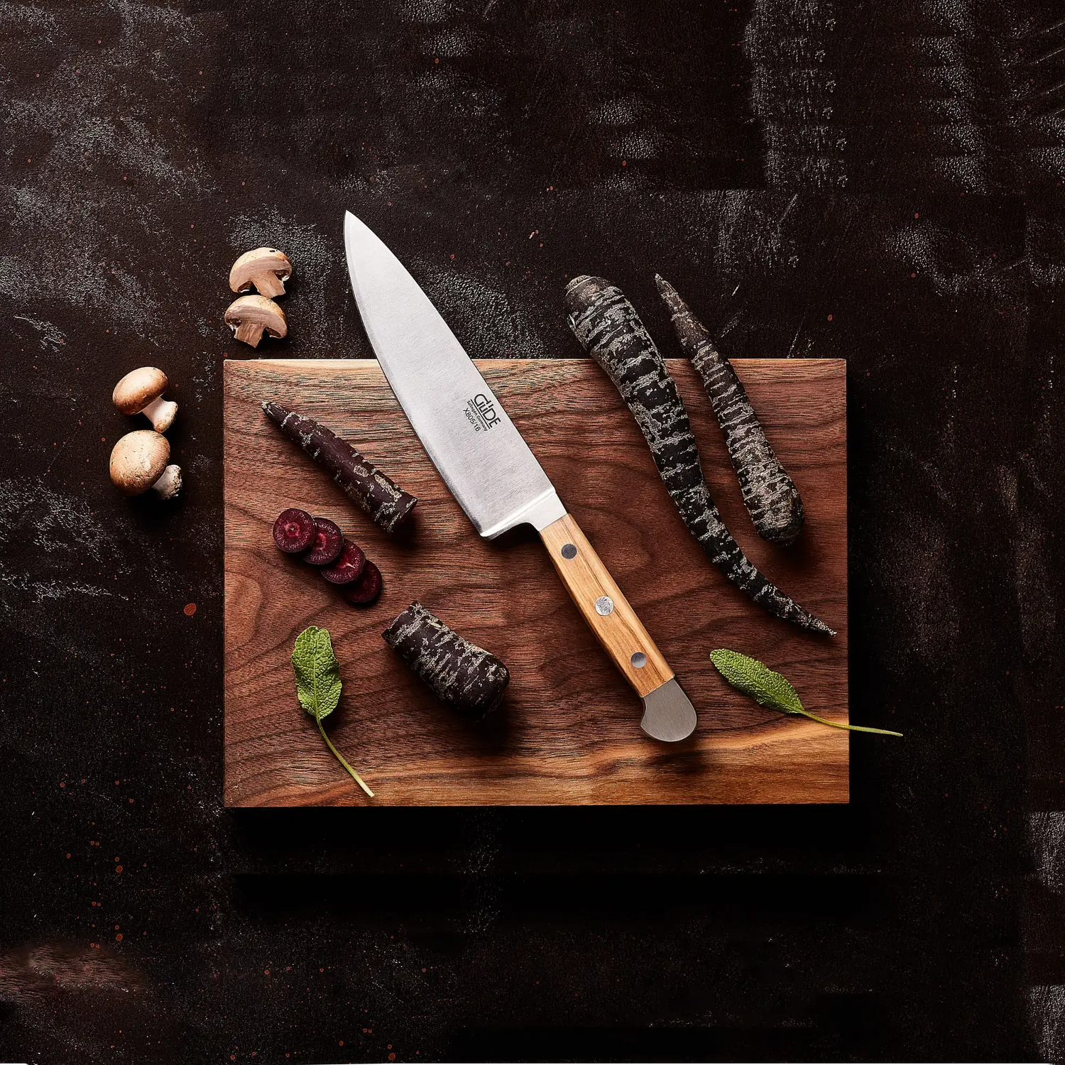 Alpha Olive Chef Knife - 8&quot;