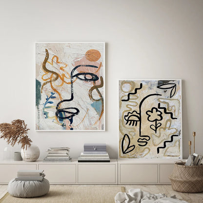 Retro Abstract Art Prints