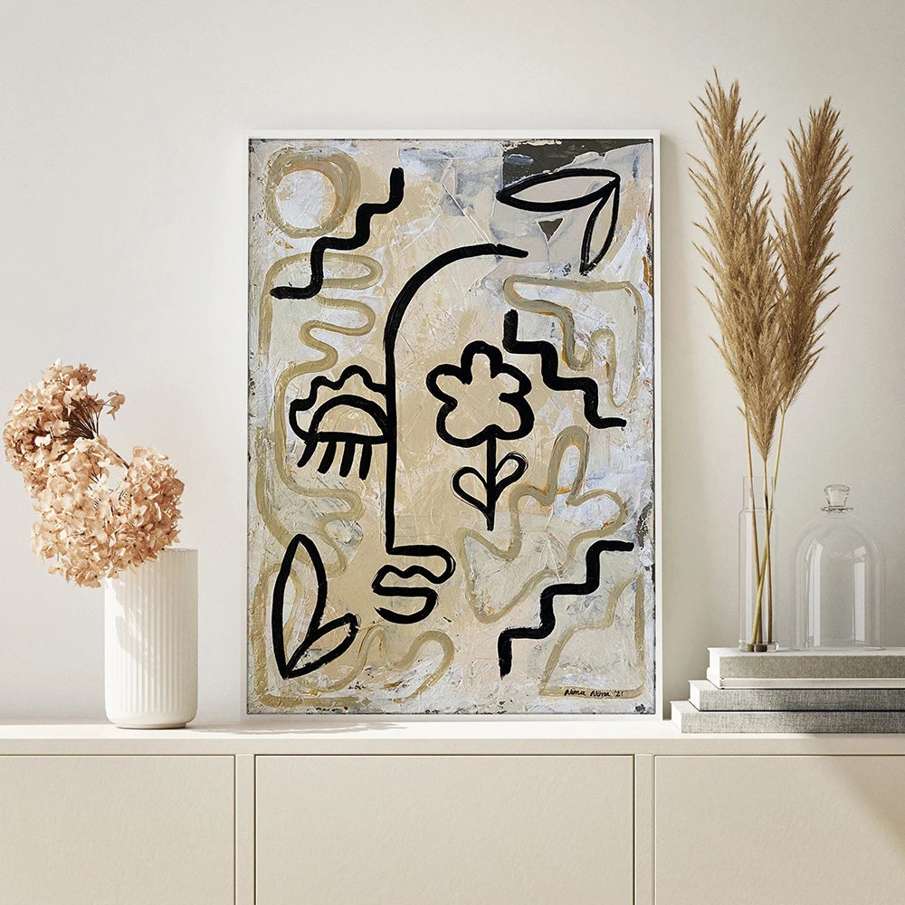 Retro Abstract Art Prints