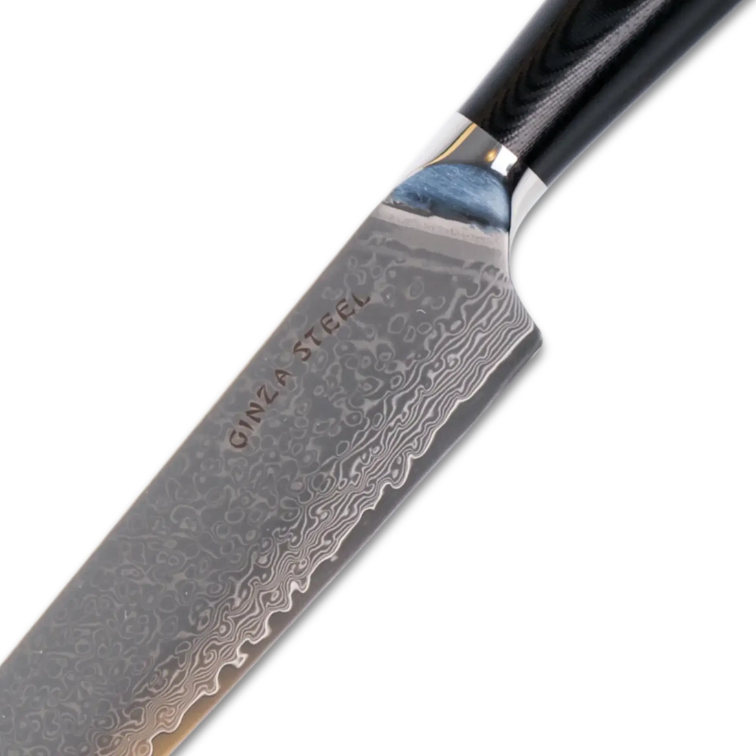 Hagakure 20 - Japanese Santoku Knife 8&quot; - VG10 Damascus Steel