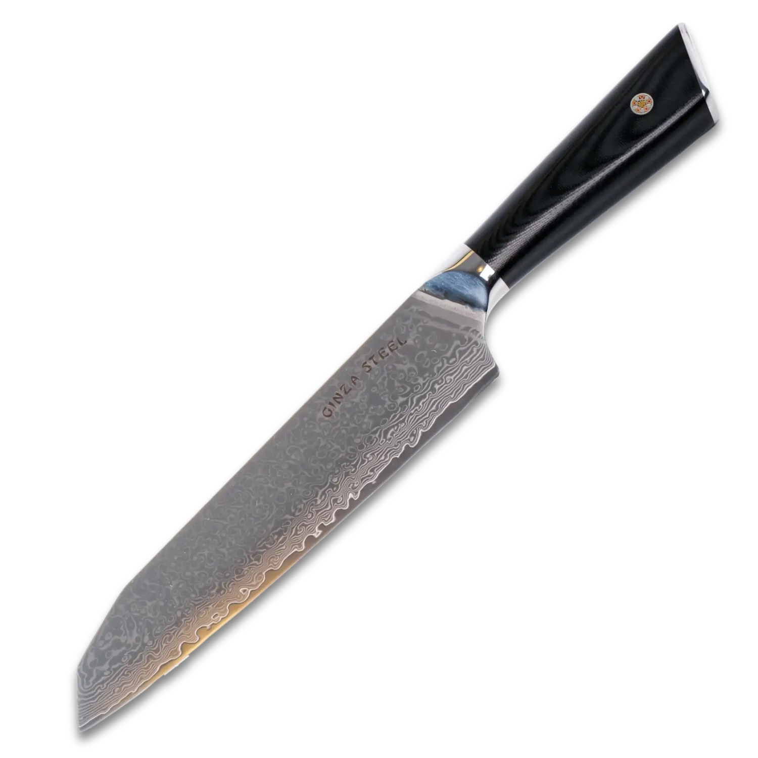 Hagakure 20 - Japanese Santoku Knife 8&quot; - VG10 Damascus Steel