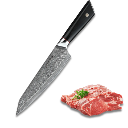 HAGAKURE 21 | Chef Knife Knife 8&quot; - 67 Layer AUS 10 Steel