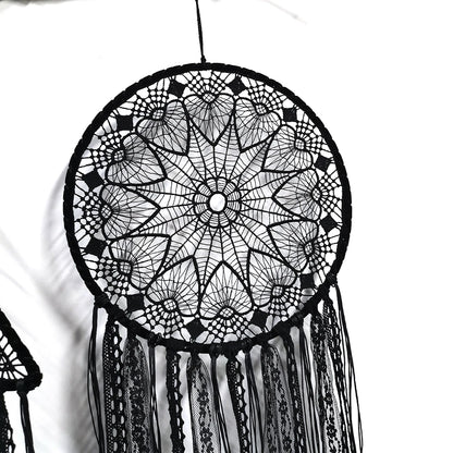 Large Black Evil Eye Dreamcatcher Wall Hanging