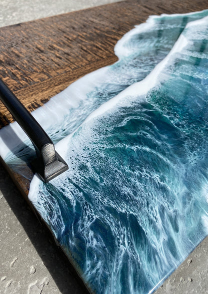 Rustic Wood Serving Board