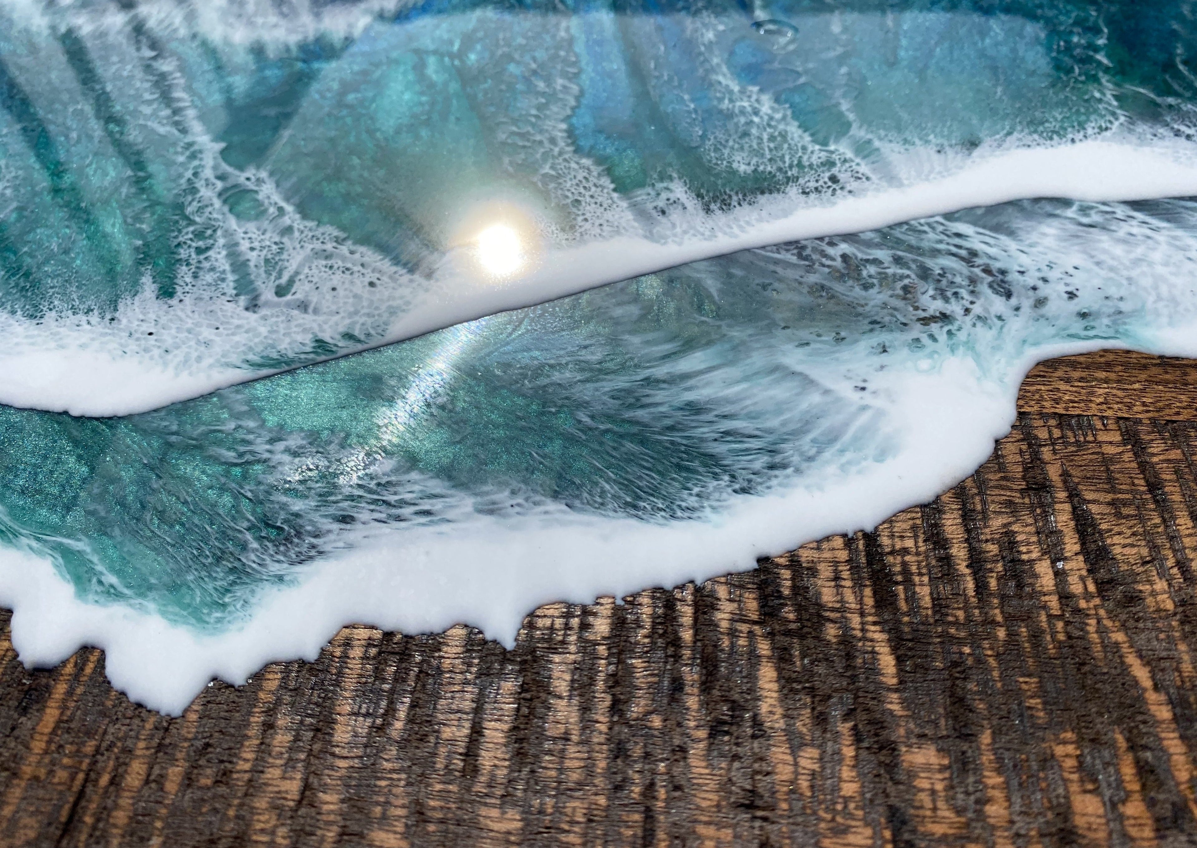 Rustic Wood Serving Board