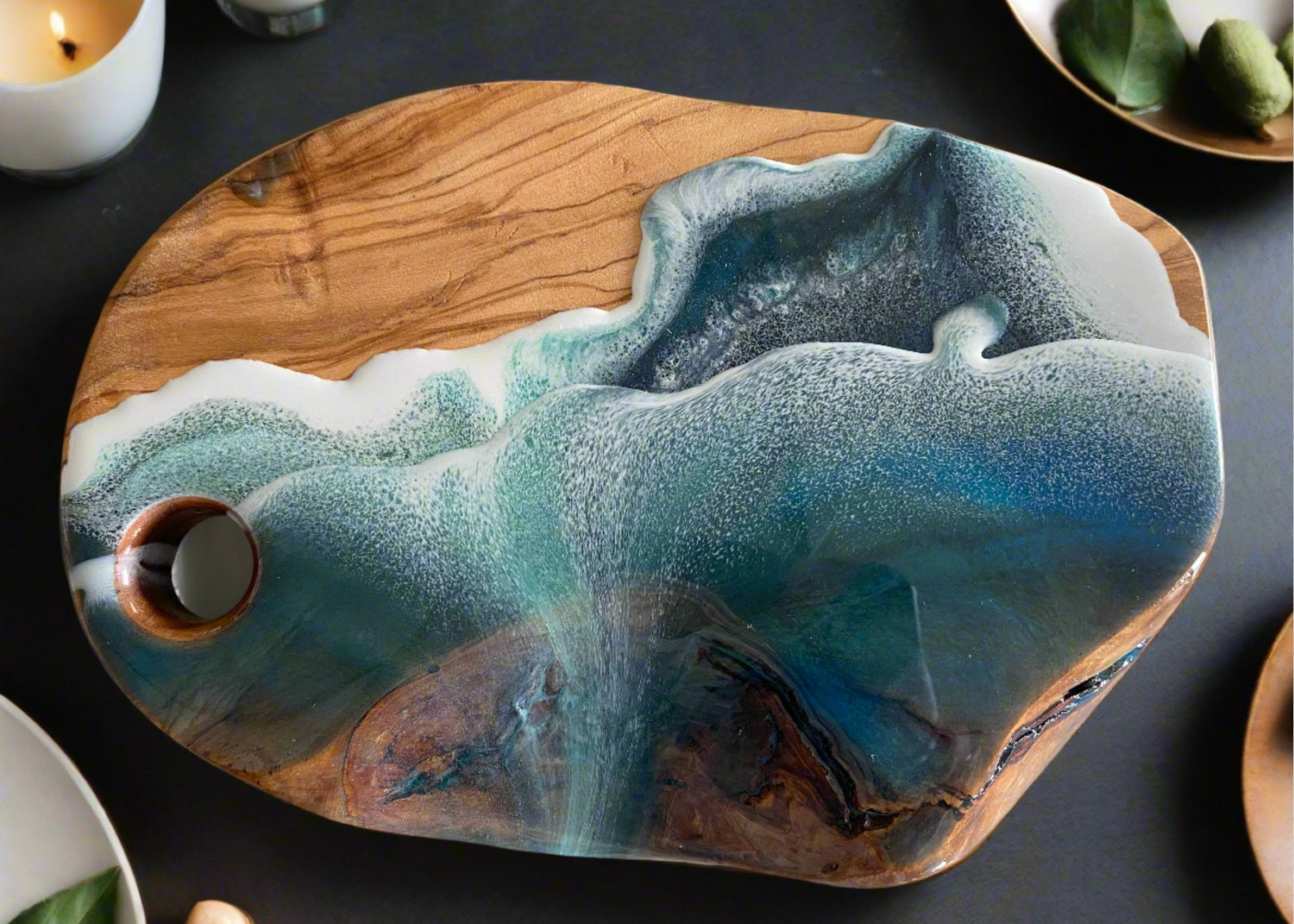 Olive Wood Charcuterie Board