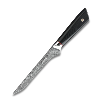 HAGAKURE 14 | Boning Knife 5.5&quot; Damascus AUS 10 Steel
