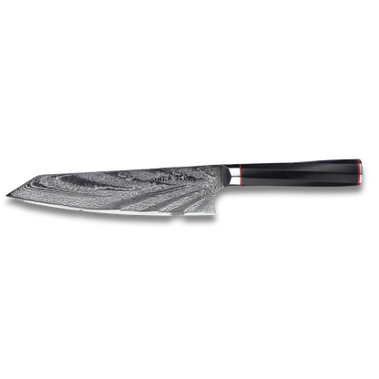 Ginza Steel KATANA 20 Chef Knife 8” – Damascus VG10 Steel, 67-Layer, G10 Handle