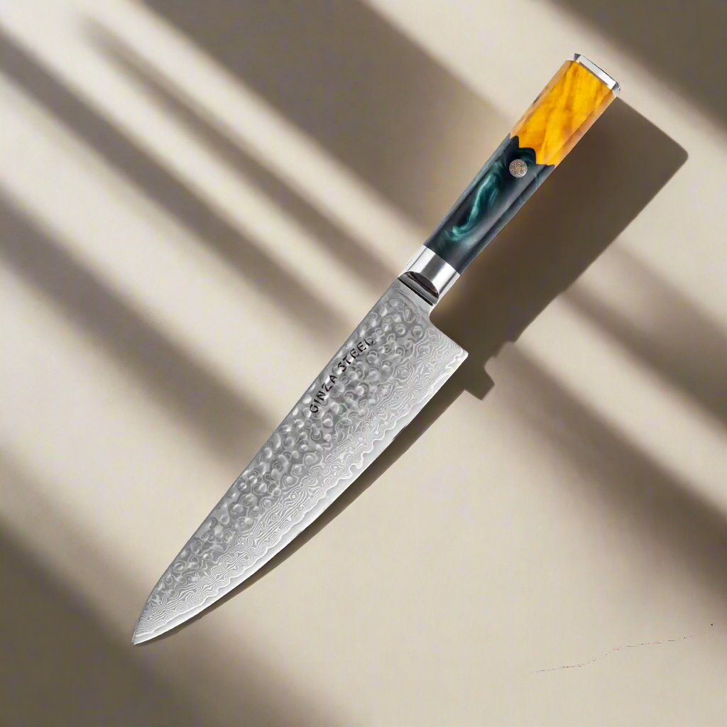 Kaze Katana |  Chef Knife 8&quot; Damascus VG10 Steel 67 layer