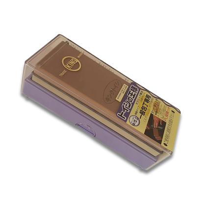 KING PB-04 Dual-Sided Whetstone – Medium and Fine Grit 