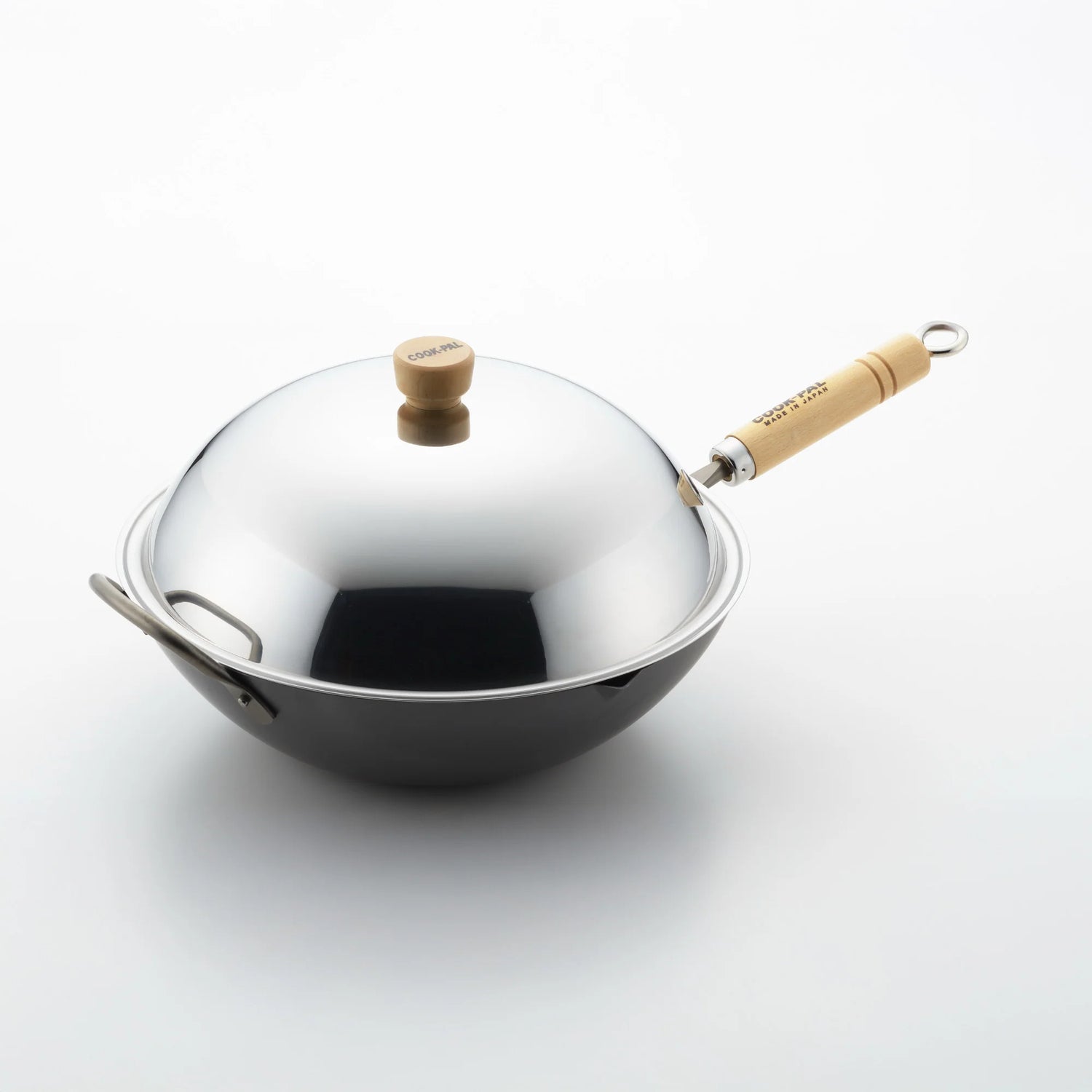 Yoshikawa Cook-Pal Ren 36cm Stainless Steel Lid – Premium Cookware Cover