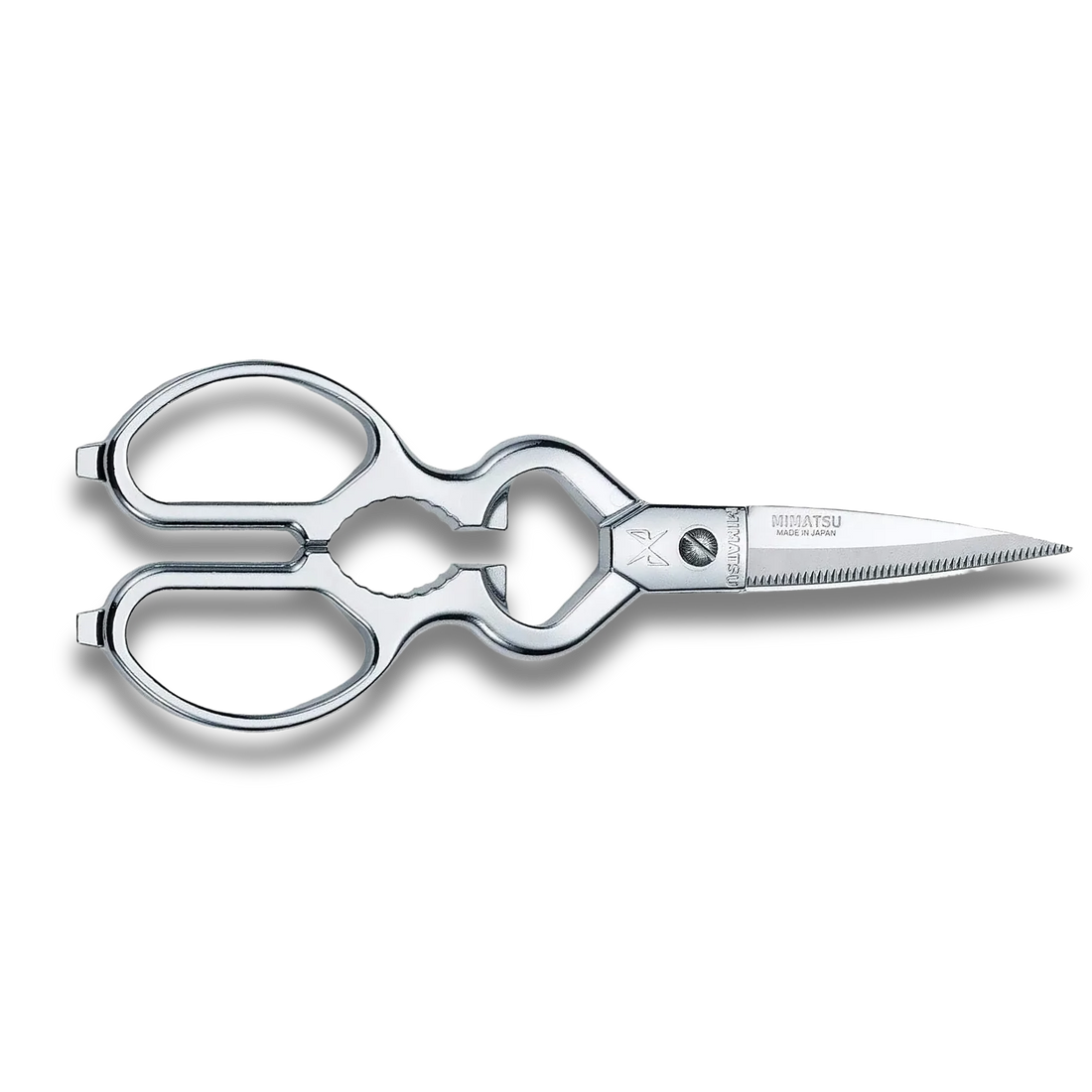 MIMATSU Stainless Steel Kitchen Scissors – Screw-Type | Made in Japan