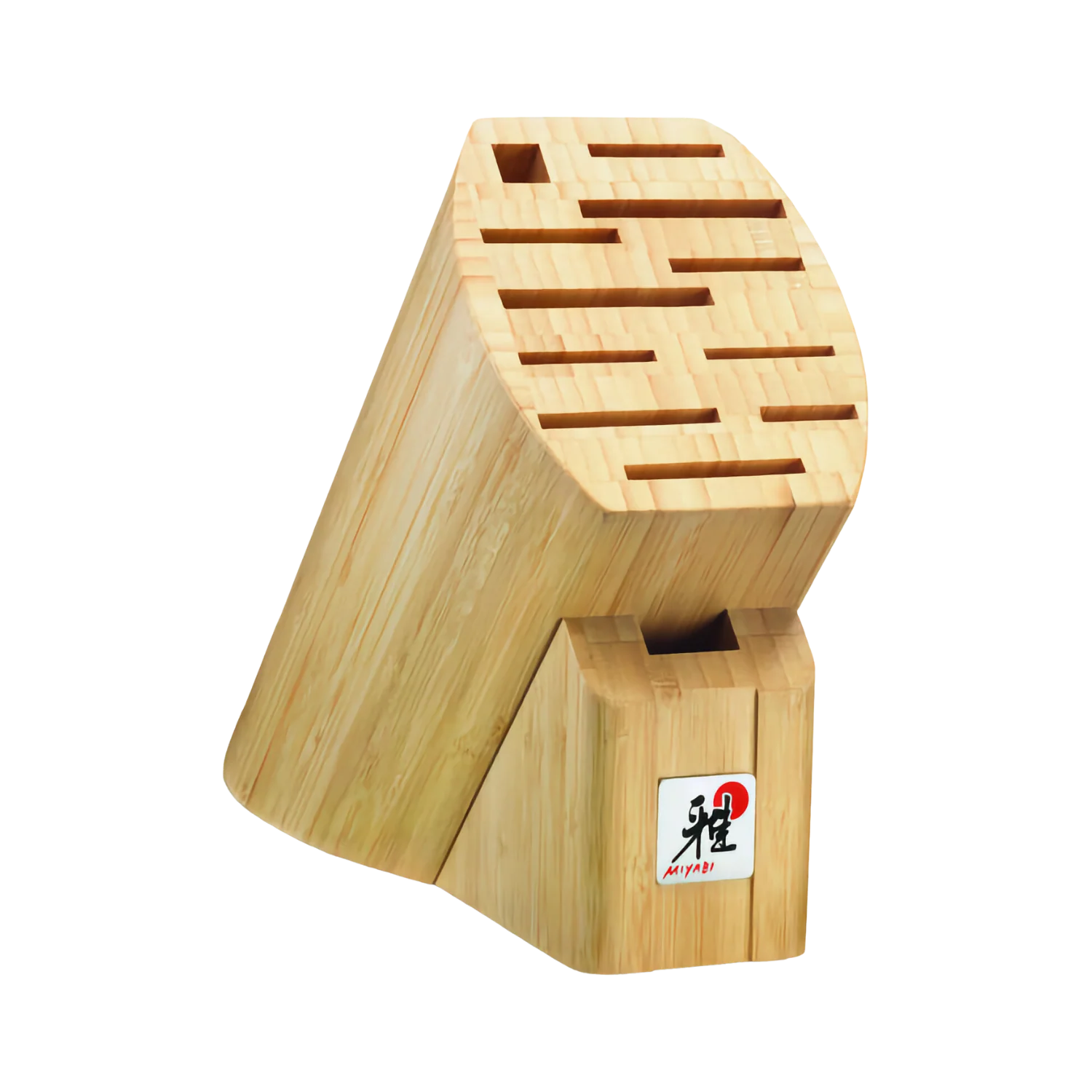 MIYABI 5000 MCD - 7 Piece, Knife block set, brown