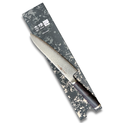 Miyako SUS 210mm Gyuto Knife | 33 Layer Damascus Steel Blade – Made in Japan