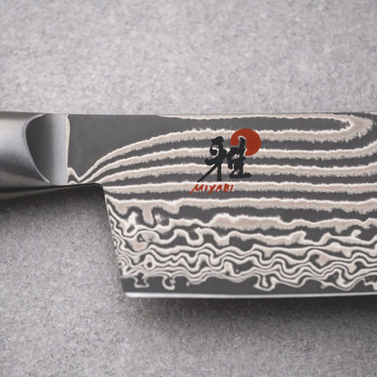 Miyabi Kaizen II 5000FCD 6.5″ Nakiri – FC61 Core, 48‑Layer Damascus Steel