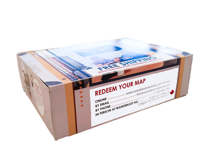 Gift Bundle | Large Map | Direct Shipping To Customer